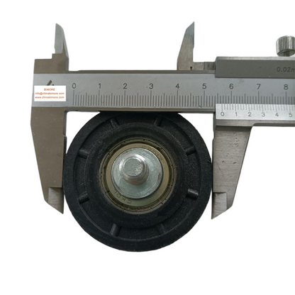 10PCS/LOT Elevator Door Hanger Roller 56x16x6201 56*16*6201 OD 56mm W 16mm Bearing 6201 Screw M10