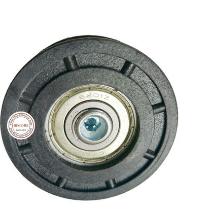 10PCS/LOT Elevator Door Hanger Roller 56x16x6201 56*16*6201 OD 56mm W 16mm Bearing 6201 Screw M10