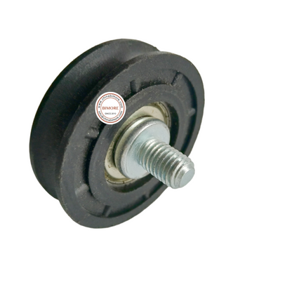 10PCS/LOT Elevator Door Hanger Roller 56x16x6201 56*16*6201 OD 56mm W 16mm Bearing 6201 Screw M10