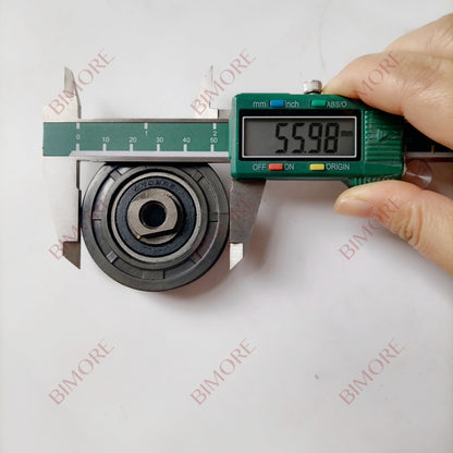 Lote de 20 rodillos para suspensión de puerta de ascensor, KM268250, 3201.05.0032/C, 3201.05.0032, diámetro exterior 56, ancho 16 mm, 6202