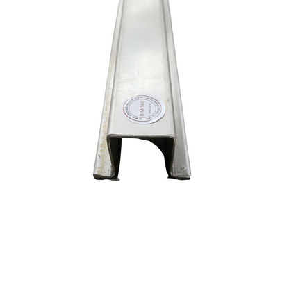 1 Meter Escalator Parts Handrail Guide Rail W 56mm H 37mm Customized