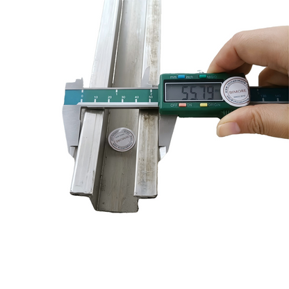 1 Meter Escalator Parts Handrail Guide Rail W 56mm H 37mm Customized