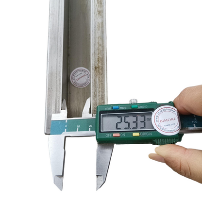 1 Meter Escalator Parts Handrail Guide Rail W 56mm H 37mm Customized