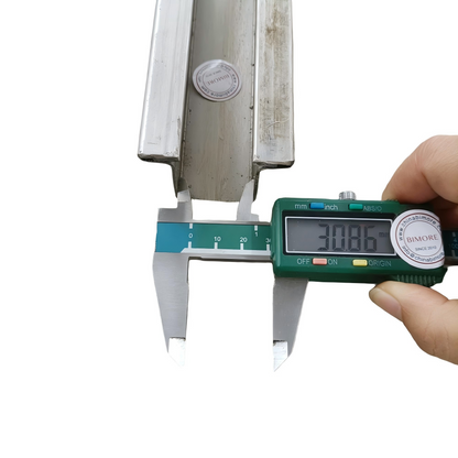 1 Meter Escalator Parts Handrail Guide Rail W 56mm H 37mm Customized