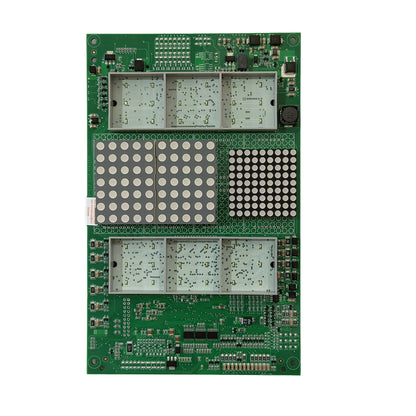 1PC 57618362 Elevator COP Car Display Circuit Board CANCP 412.QE ID.NR. 57618362 Elevator PCB Board