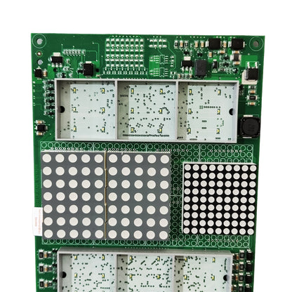1PC 57618362 Elevator COP Car Display Circuit Board CANCP 412.QE ID.NR. 57618362 Elevator PCB Board