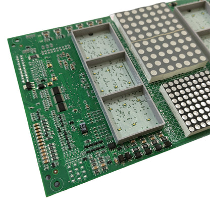 1PC 57618362 Elevator COP Car Display Circuit Board CANCP 412.QE ID.NR. 57618362 Elevator PCB Board