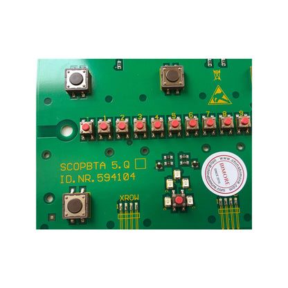 1 unidad/lote SCOPBTA 5.Q ID.NR 594104 Placa de botones de cabina de ascensor para 3300
