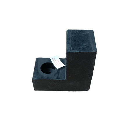 10PCS/LOT Elevator Shock Absorber Block L-shaped Black Rubber Lift Spare Parts 30*60*60 L 60mm W 30mm H 60mm