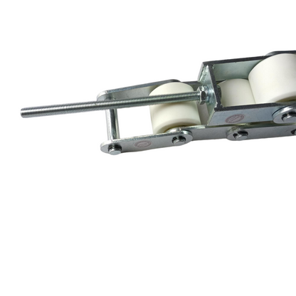 1PC/LOT Escalator Parts Handrail Pressure Chain 9 Rollers D 60mm W 55mm Pitch 80mm