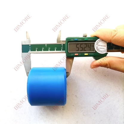 Lote de 20 rodillos de soporte para pasamanos de escalera mecánica XAA290CZ1, color azul, 60 x 55 x 6202 mm de diámetro exterior, 60 mm de ancho y 55 mm de ancho.