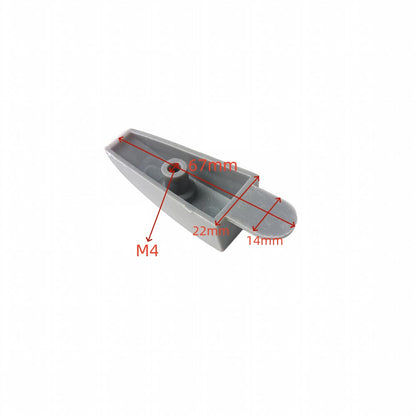 Escalator Spare Parts Single Row Brush End L67mm 50PCS/LOT