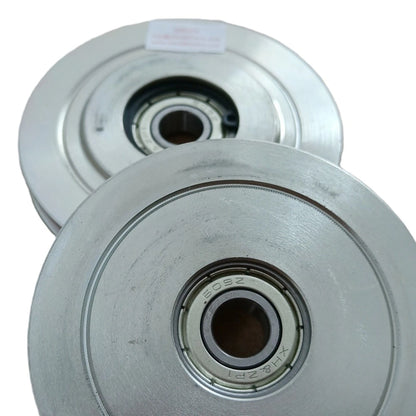 10PCS/LOT Elevator Door Wire Rope Pulley Lift Spare Parts Iron Wheel 67x9x609 D 67mm/9mm W 9mm/11mm Bearing 609