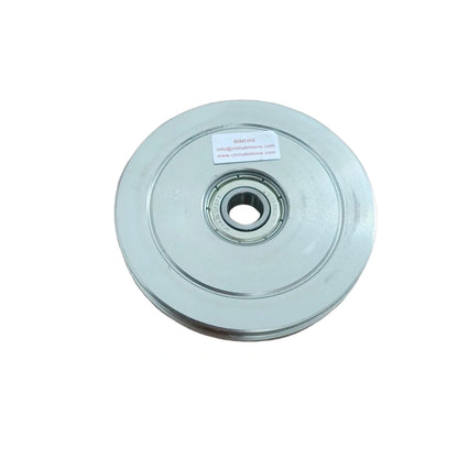 10PCS/LOT Elevator Door Wire Rope Pulley Lift Spare Parts Iron Wheel 67x9x609 D 67mm/9mm W 9mm/11mm Bearing 609