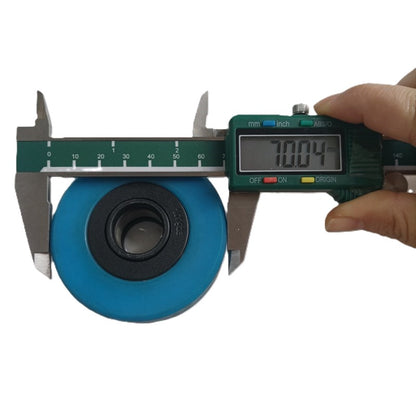 50PCS/LOT Escalator Step Chain Roller OD 70mm H 25mm ID 20mm Bearing 6204 70*25*6204 Outside Blue/Black