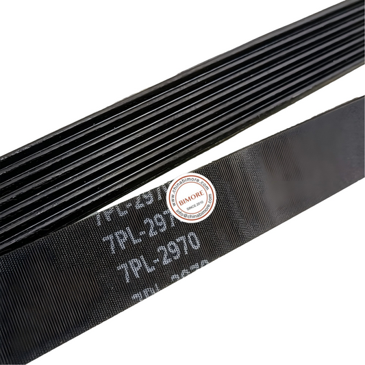 5PCS/LOT Escalator 2970 Drive Belt Poly V Belt 7PL2970 7PL-2970 L 2970mm W 32mm 6 Grooves Customized
