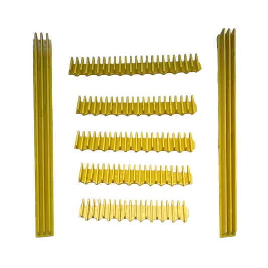 2SETS/LOT Escalator Demarcation Yellow Plastic Sidewalk KM5203879H01 KM5203880H01 KM5203881H01 KM5203882H01 KM5203883H01