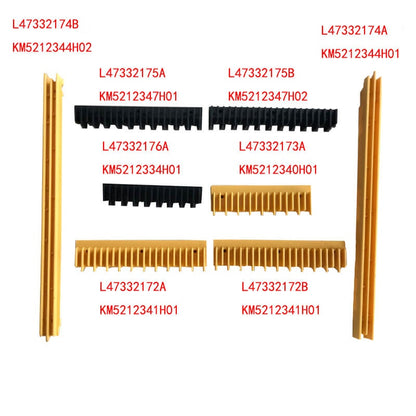 24PCS/LOT Escalator Demarcation Yellow Black Strip L47332174A L47332174B L47332172A L47332172B L47332175A L47332175B L47332173A L47332176A
