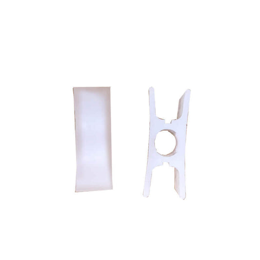 20PCS/LOT BIMORE Elevator Door Guide Shoe Slider Basement for 3300 Accessories L 40mm W 13.5mm H 14mm
