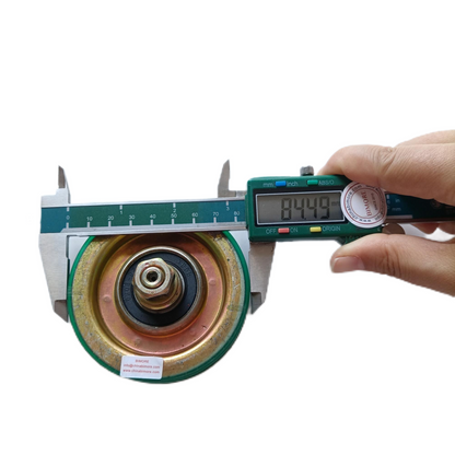 5PCS/LOT 85*19*6203 Elevator Door Hanging Roller KFKM86226G01K OD85mm W19mm Bearing 6203 With Axle