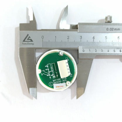 10PCS Elevator Parts 863233 H03 Stainless Elevator Button WHITE LIGHT With Braille (Number1-10 each 1pc))