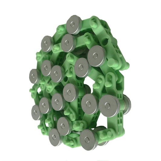 4PCS/LOT Escalator Handrail Newel Chain 17 Pairs of Double Bearing