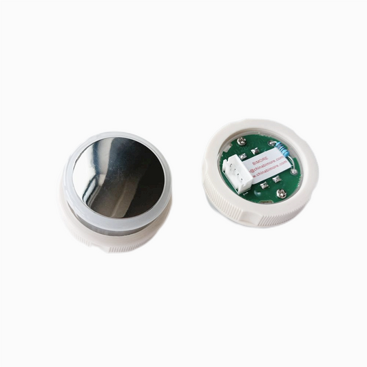 10PCS/LOT BIMORE Elevator Push Button A4J12877 A1 Convex Mirror Surface DC24V Red/Blue/White Light