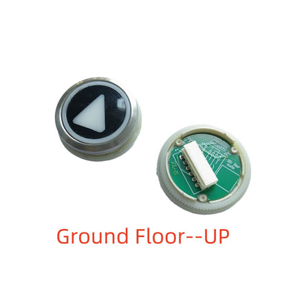 20pcs Elevator Parts A4J141673 Elevator Button  WHITE Light Use for Ground Floor/ Middle Floor/ Top Floor
