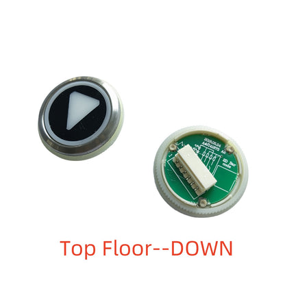 20pcs Elevator Parts A4J141673 Elevator Button  WHITE Light Use for Ground Floor/ Middle Floor/ Top Floor