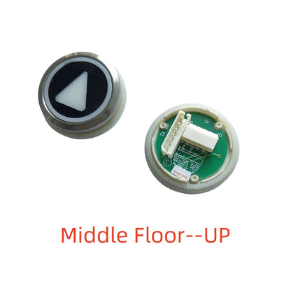 20pcs Elevator Parts A4J141673 Elevator Button  WHITE Light Use for Ground Floor/ Middle Floor/ Top Floor