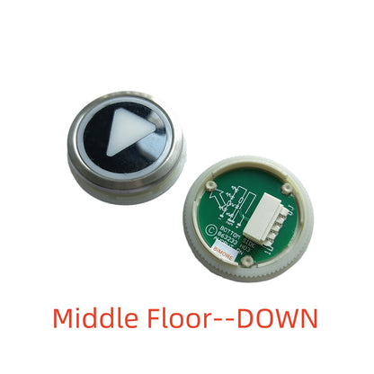 20pcs Elevator Parts A4J141673 Elevator Button  WHITE Light Use for Ground Floor/ Middle Floor/ Top Floor