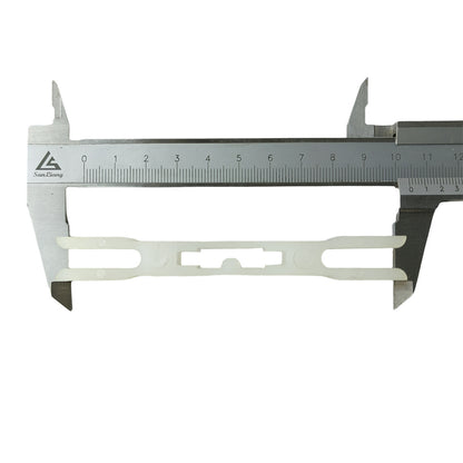 50pcs 105*16 Elevator Door Slider Basement Plastic L150mm H16mm W14mm White Plastic Basement