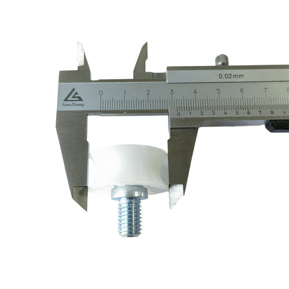 10pcs Lift Roller 32x15xM10 Elevator Eccentric Door Hanger Roller OD32mm W15mm