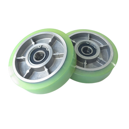 10pcs Escalator Parts XAA456CC Escalator Handrail Drive Roller 120*30*6203 OD120mm W30mm Bearing 6203-2RS