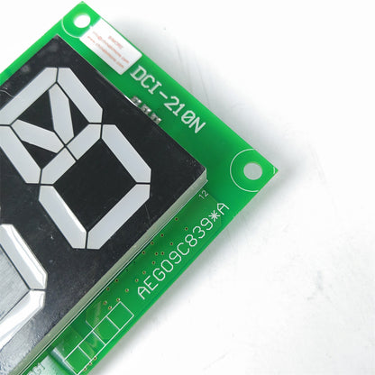 1PCS DCI-210 N STEP Elevator Display PCB Indicator LOP COP DCI 210N  Lift Board AEG09C839 a