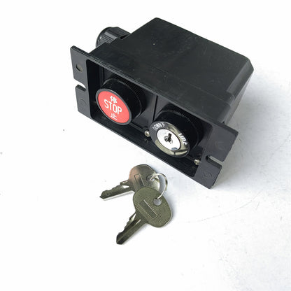 1PCS KT-C Escalator Stop Switch Box Escalator Switch Lock and Key