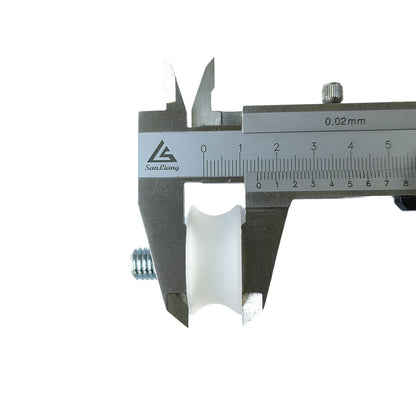 10pcs Lift Roller 32x15xM10 Elevator Eccentric Door Hanger Roller OD32mm W15mm