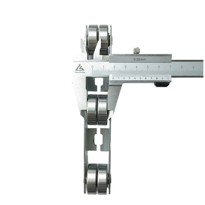 1pcs 30*9*6200Z Escalator Pulley Group Rotating Chain 3 Wheel Group Double Bearing