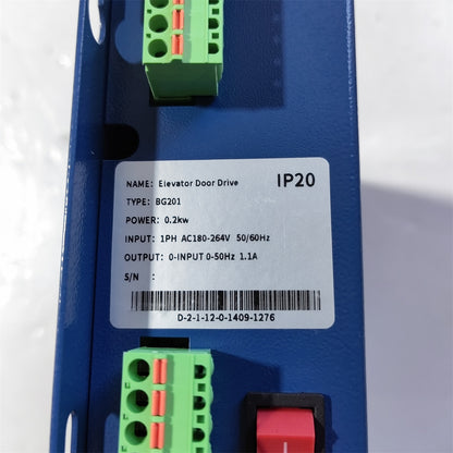 1pc Elevator Drive Controller BG201 0.2KW for Lift Door Motor Spare Parts