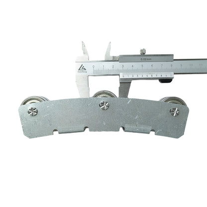 1pcs 30*9*6200Z Escalator Pulley Group Rotating Chain 3 Wheel Group Double Bearing