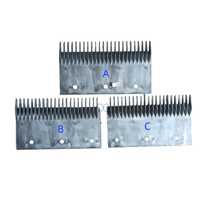 5PCS/LOT Escalator Comb Plate 22T 24T ALX200363H ALX200363R ALX200363 AL L 190mm/204mm W 115mm 3 Holes