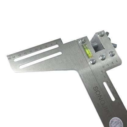 1 SET SJT-56100-3 Elevator Guide Rail Calibration Ruler Single Line Lift Maintenance Tools
