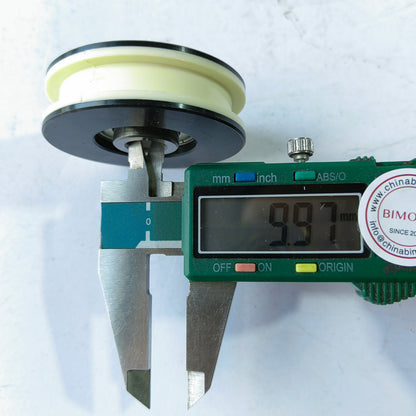 10pcs FAA456X1 Elevator Door Hanger Roller WO Axle 56X16mm OD56mm White Iron Wheel