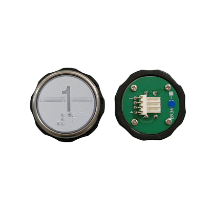 10pcs Elevator Parts Elevator Button BR34C Light Blue