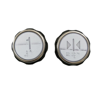 10pcs Elevator Parts Elevator Button BR34C Light Blue
