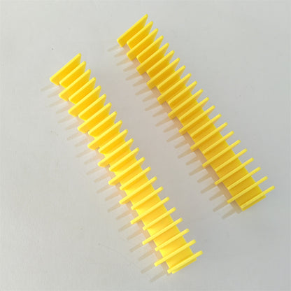 20PCS Escalator Parts  GAA455BX2 Escalator Plastic Yellow Demarcation