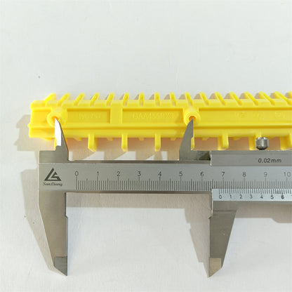 20PCS Escalator Parts  GAA455BX3 Escalator Plastic Yellow Demarcation