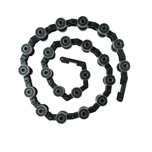2pcs Escalator Parts Newel Chain KM5070679G01 25 Pairs Rollers KM5070679G01 Escalator Newel Chain Black