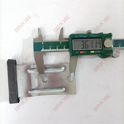 Lote de 30 correderas para puerta de ascensor (largo 60 mm, alto 90 mm, ancho 11 mm), KM2L1M035M23 CN0324