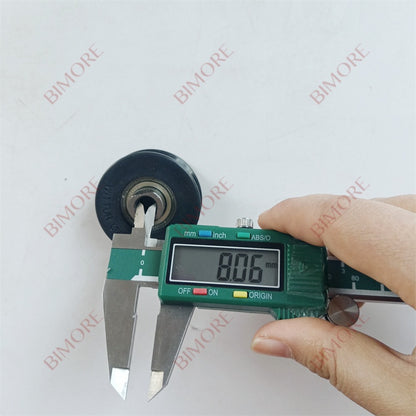 20PCS/LOT Elevator Door Hanger Roller CN0454 Black Lift pulley 45*16*6000 OD45mm W16mm Bearing 6000